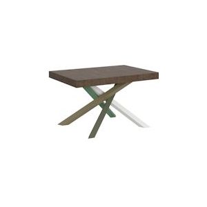 Itamoby Uitschuifbare tafel 90x130/390 cm Volantis veelkleurig walnootstructuur 4/A - VE130TAV4A390-NC