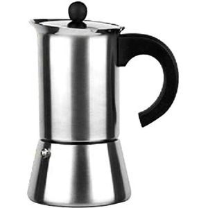 IBILI - Indubasic express koffiezetapparaat, 6 kopjes, 280 ml, RVS, Geschikt voor inductie - 8411922071580