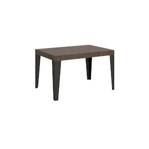 Itamoby Uitschuifbare tafel 90x120/224 cm Antraciet Flame Walnoot structuur - 8058994304453