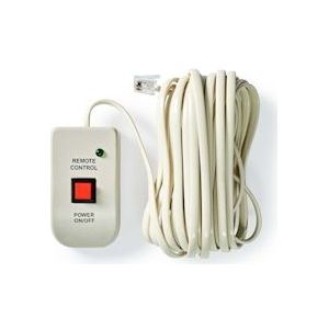 Nedis Afstandsbediening voor Inverter - 5.00 m - RJ11 - Geschikt voor Nedis stroomomvormers: PIMS250012, PIMS250024, PIMS400012, PIMS400024 - 5412810331536