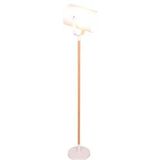 SalesFever Staande lamp | Stof | B 20 x D 27 x H 112 cm | Natuur - beige Multi-materiaal 397183