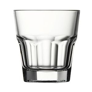 Pasabahce Set van 12 whiskyglazen H 89 mm Diameter 58 mm - transparant Glas 52 694