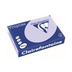 Clairefontaine Trophée Pastel, gekleurd papier, A4, 160 g, 250 vel, lila - 475311
