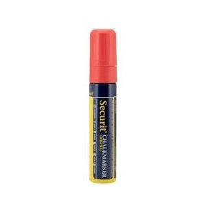 Securit® Originele Krijtstift Met Blokpunt In Rood 7-15 mm|0,1 kg - rood Kunststof SMA720-RD