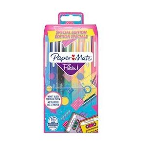 Paper Mate viltstift Flair Retro, blister van 16 stuks - 3026981806254