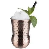 APS Tumbler/Cocktail Cup -JULEP MUG-Ø 8 cm, H: 11,5 cm - oranje Roestvrij staal 93336