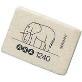 Aka gum Olifant medium formaat, doos van 40 stuks - wit 4006677124007