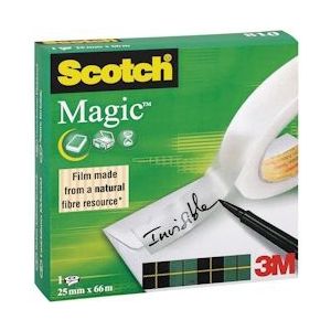 Scotch plakband Magic  Tape ft 25 mm x 66 m - 3134375005920