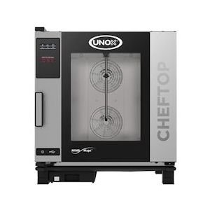 ChefTop (GN1/1)x07 MindOne | Met automatisch reinigingssysteem  | 9,9kW/h | 783x750x843(h)mm - EMG-596242