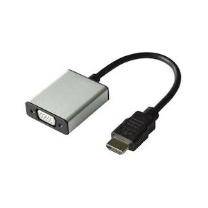 VALUE adapterkabel HDMI naar VGA+3,5 mm audio (stereo) - zwart 12.99.3119