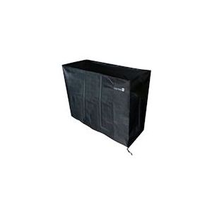Tarrington House afdekhoes voor barbecues, polyester/ polyethyleen (PE), 160 x 105 x 75 cm, waterafwijzend, zwart - zwart Multi-materiaal 603396