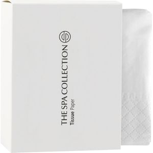 Tissues in papieren doos - The Spa Collection (Doos van 100 stuks) - wit 1038033