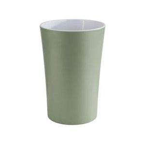 APS dressing pot/dressing container -PASTELL-Ø 13 cm, H: 19,5 cm - groen Synthetisch materiaal 84862