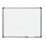 Rocada whiteboard 45x60cm gelakt staal wit magnetisch inclusief afleggoot - 6400