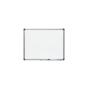 Rocada whiteboard 45x60cm gelakt staal wit magnetisch inclusief afleggoot - 6400