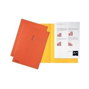 Esselte dossiermap oranje, karton van 180 g/m², pak van 100 stuks - 5411313895668