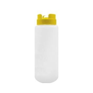 Doseerfles | Geel | Drip | Maatverdeling | 0.72L | Ø70x230(h)mm - EMG-072083