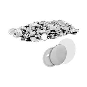 Uniprodo Button - Badge - Blanco Ø 58 mm - 1.000 stuks. - 4062859005731