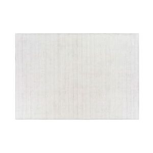 Oviala Business Rechthoekig chenille vloerkleed met ivoorkleurige schaduwprint 120 x 170 cm - beige Polyester 108598