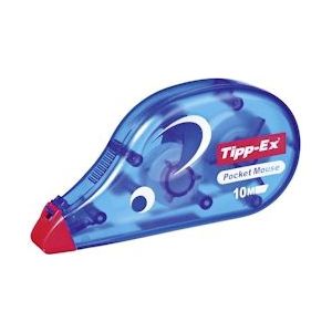 Tipp-Ex correctieroller Mini Pocket Mouse, blister met 3 - wit 118125