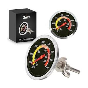 GrillX Monteerbare Thermometer Fahrenheit en Celsius - 8720828489468