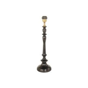 Steinhauer tafellamp Bois - zwart - hout - 3678ZW