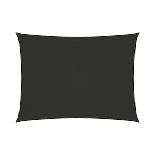 vidaXL Zonnescherm rechthoekig 3x4,5 m oxford stof antracietkleurig - zwart 135101