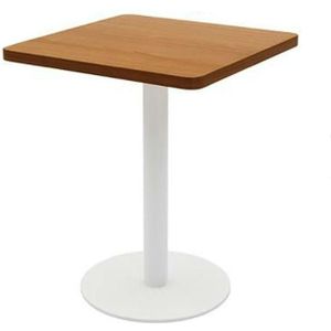 Horecameubel bistrotafel cocktailtafel salontafel eettafel ZMBT vierkante tafel 60cm - 0725380728732