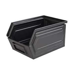 APS Snackbox -INDUSTRIAL-23 x 15,5 cm, H: 13 cm - zwart Metaal 40676