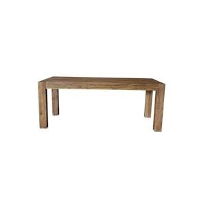 SIT Möbel Eettafel in gerecycled teakhout naturel|B220 x D100 x H78 cm|12922-01|Serie BANDA - bruin Hout 12922-01