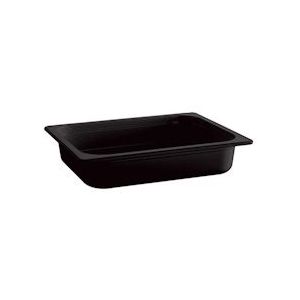 APS GN 1/1 container - ECO LINE-53 x 32,5 cm, diepte: 100 mm - zwart Synthetisch materiaal 84306