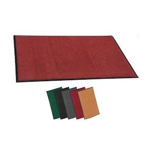 CLP Antislip Deurmat 90x120 cm - rood - 324590