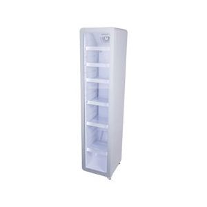Gastro-Cool - Retro Slimline koelkast - Wit - GD175 - 255500 - wit Multi-materiaal 255500