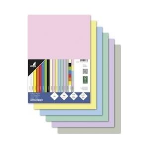 Kangaro papier A4 120gr pastel assorti pak 100 vel - meerkleurig Papier K-0043P415