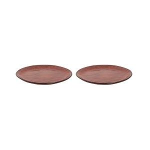 Palmer Bord Rustique 22 cm Rood Stoare 2 stuks - rood 8717522185611