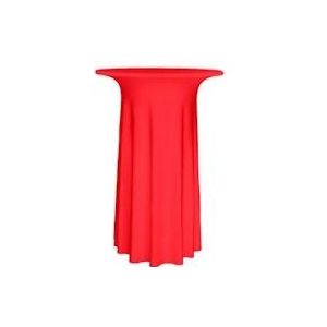 Gastro Uzal Luxor Deluxe Stehtisthussse, jas voor staande tafels, hoogte: 110-115 cm, omtrek: 70-72 cm kleur: rood - rood 70D-R