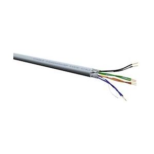 ROLINE FTP kabel Cat.5e (Class D), soepel, 300m - grijs 21.15.0121