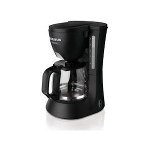 Taurus Verona 6 600W koffiezetapparaat voor 6 kopjes, glazen karaf, automatische uitschakeling na 40 minuten - zwart Kunststof 920614000