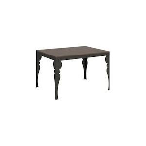 Itamoby Uitschuifbare tafel 90x120/224 cm Paxon Evolution Antraciet Notenstructuur - 8050598014424