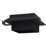 VidaXL LED Solarlampen Vierkant 12 cm Zwart 6 st