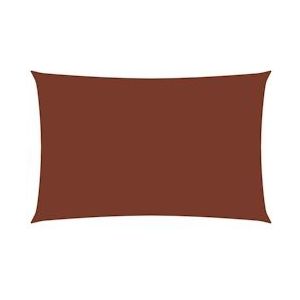 vidaXL Zonnescherm rechthoekig 2x5 m oxford stof terracottakleurig - rood 135369