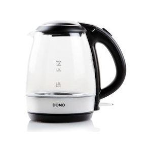 Domo DO9218WK - Waterkoker - Zilver - Zwart