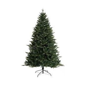 SVITA kunstmatige kerstboom hoge kwaliteit dennenboom kunstboom PE PVC 210 cm - groen Synthetisch materiaal 92034