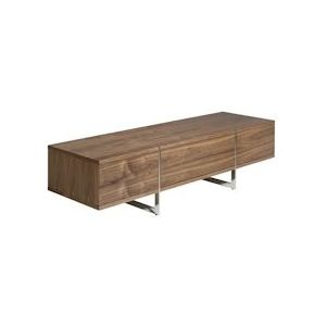 AC ANGEL CERDÁ Angel Cerdá  Walnoot TV-meubel met stalen poten 3045C - bruin Vervaardigd hout 8435631003236