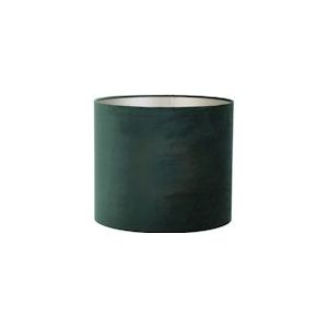 Light & Living Cilinder Lampenkap Velours - Dutch Green - Ø40x30cm - groen 8717807198039