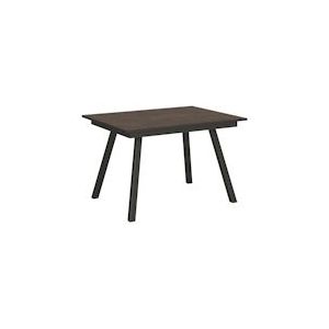 Itamoby Uitschuifbare tafel 90x120/180 cm Mirhi Walnoot Antraciet Structuur - VE120TBCMIRHI-NC-AN