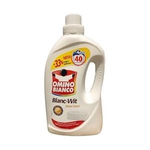 Omino Bianco wasmiddel Wit, fles van 2 l - 8003650011480