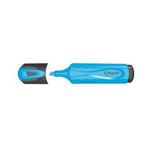 Maped markeerstift Fluo'Peps Classic blauw - 3154147425305