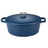 Buccan Cast Iron braadpan - 29 cm - Blauw