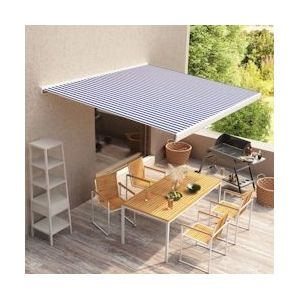 vidaXL-Luifel-gemotoriseerd-350x250-cm-blauw-en-wit